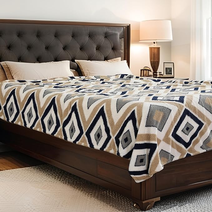 Electric Heated Blanket Throw Size 50" x 60" - Image 9