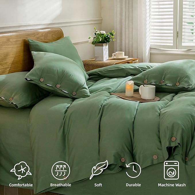JELLYMONI Cotton Duvet Cover Full Size - Image 4