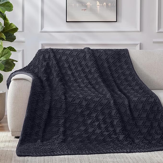 Anysay Knitted Weighted Blanket - Image 7