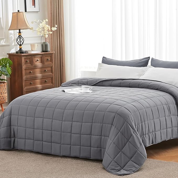Weighted Blanket for Adults 20lbs, King Size Cooling Heavy Throw Blanket for by BETU
