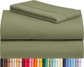 LuxClub 3 PC Sheet Bed Sheets Deep Pockets 18" Eco Friendly Wrinkle by LuxClub