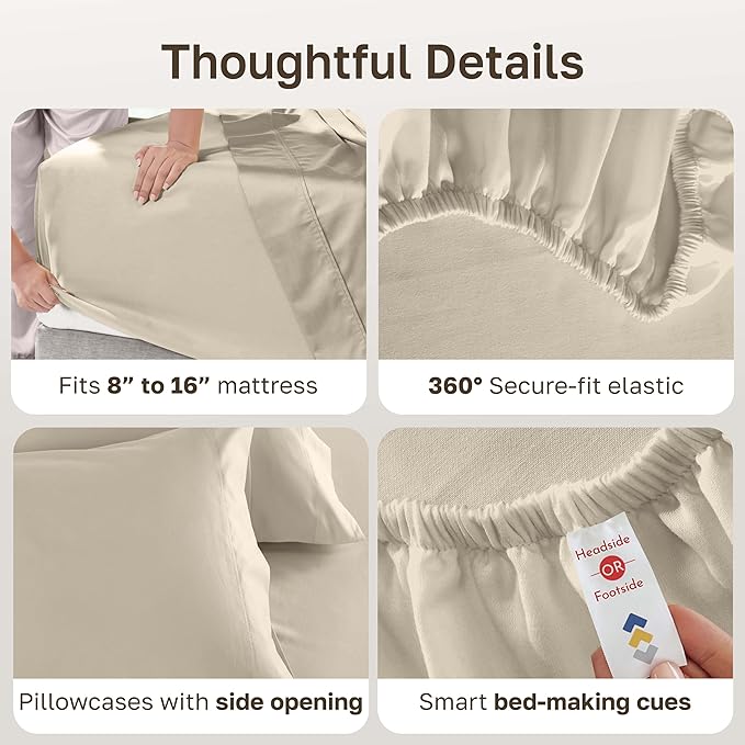 California Design Den Cal King Sheet Set - Image 5