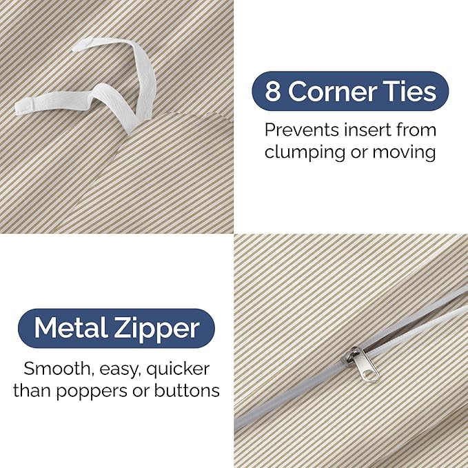 Duvet Cover Cal King Size Set - Image 4