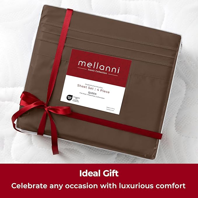 Mellanni Extra Deep California King Sheets - Image 9