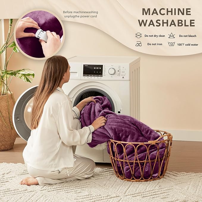 Homemate Electric Heated Blanket Queen - Image 7