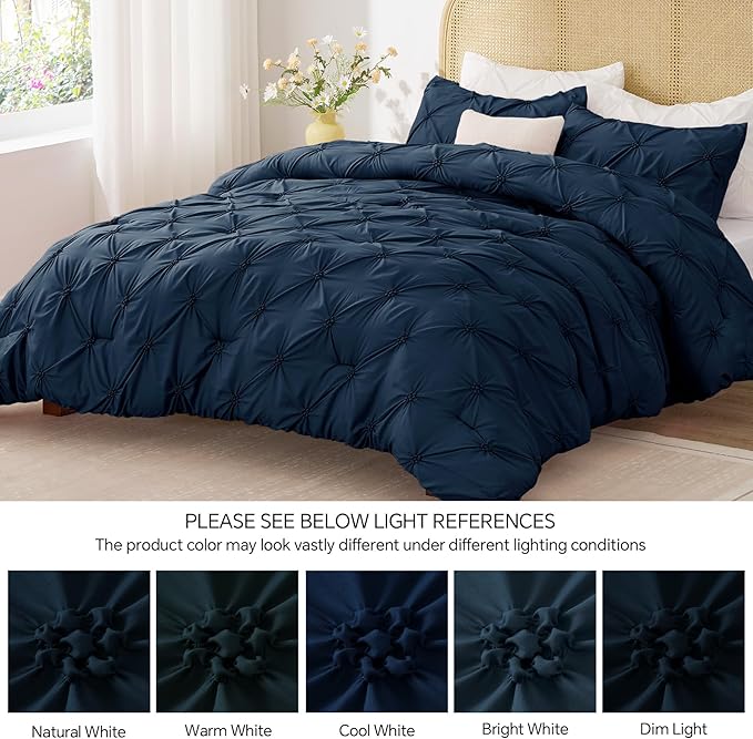 BEDELITE Navy Twin Comforter Set - Image 7