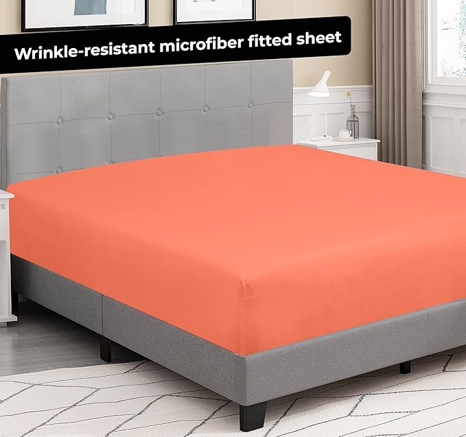 Royale Linens Fitted Sheet Full - Image 8