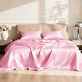 Love's cabin Twin Satin Sheets Sets by Lovescabin