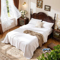 LBRO2M 100% Cotton Sheets Set Deep Pocket 24", 1000 Thread Count King Size 4 by LBRO2MBedding