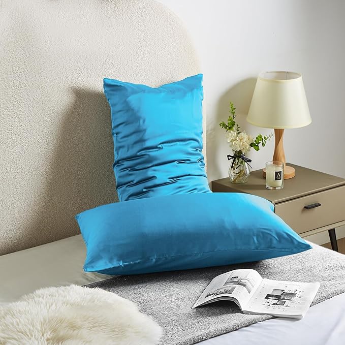Silk Pillowcase for Hair and Skin Mulberry Silk Pillowcase Soft Breathable - Image 3