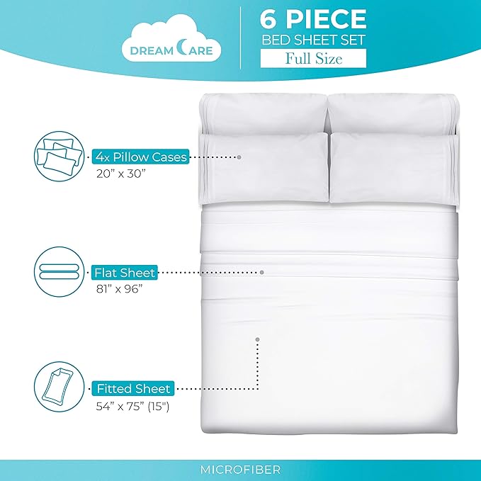 DREAMCARE Full Size Sheets - Image 4