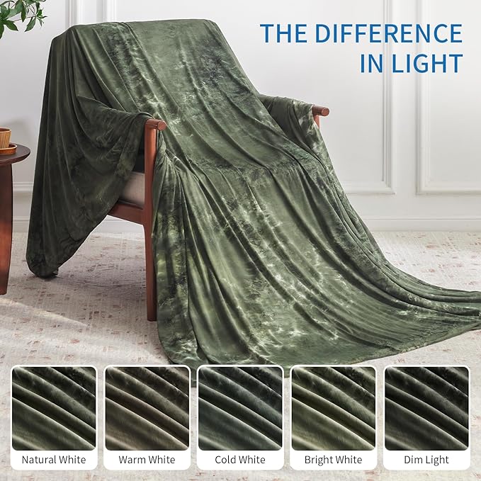 Guohaoi Cooling Throw Blanket for Hot Sleepers, Decortive Tie Dye, Arc-Chill - Image 6