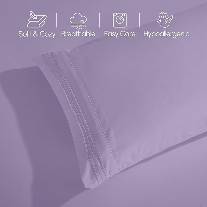 Elegant Comfort Luxurious 1500 Premium Hotel Quality Microfiber Three Line - Image 6