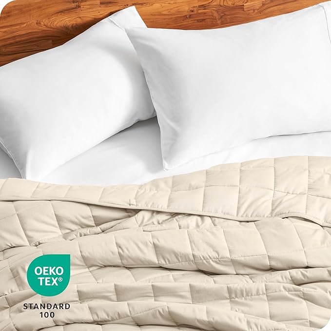 Bare Home Weighted Blanket Full or Queen Size 15lb - Image 7