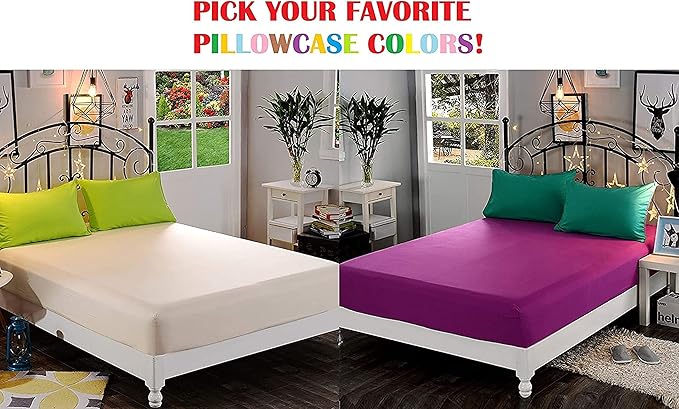 Elegant Comfort 1500 Premium Hotel Quality 1-Piece Fitted Sheet, Softest - Image 3