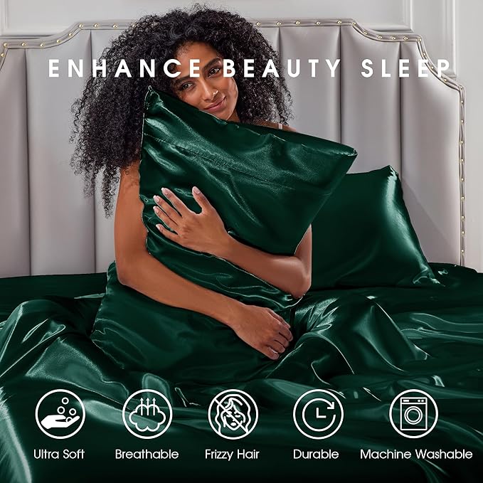 FreshCulture Satin Sheets California King - Image 7