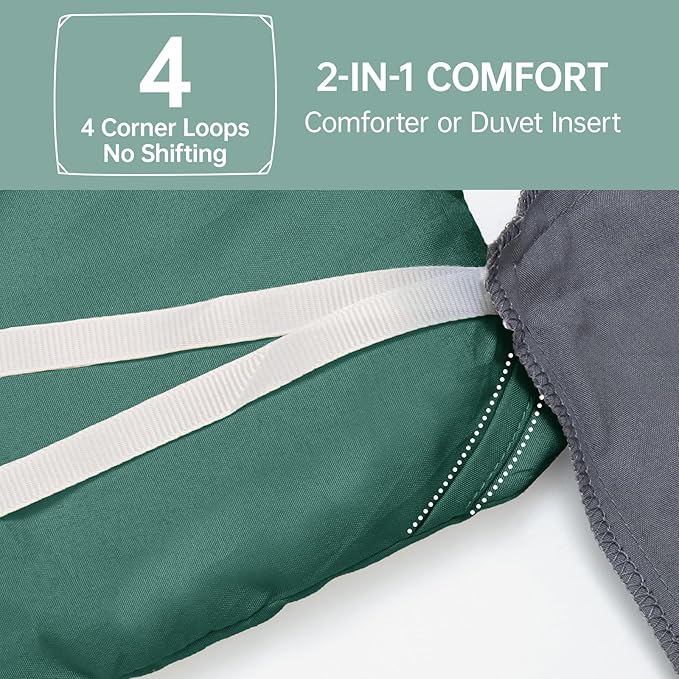 MUXHOMO Queen Comforter Set, All Season Ultra Soft Down Alternative Bedding - Image 6