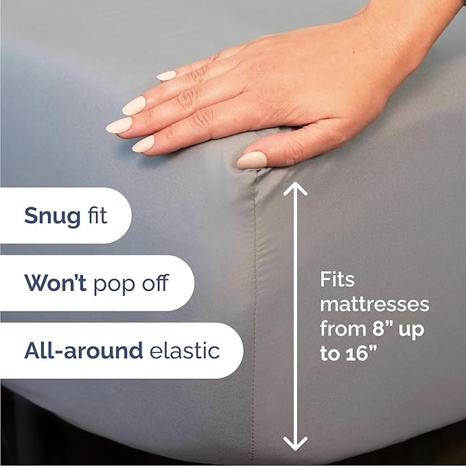 Cal King 6 Piece Sheet Set - Image 3