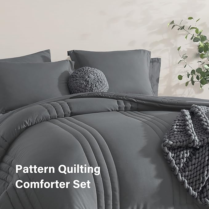 Monbix Super King Plus Size Comforter Set - Image 3