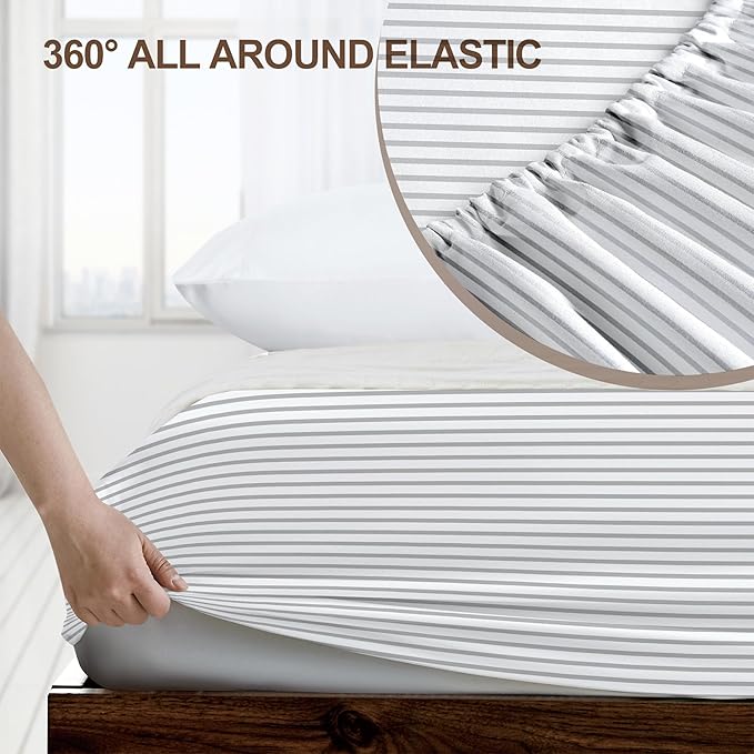 FreshCulture California King Fitted Sheet Only - Image 3