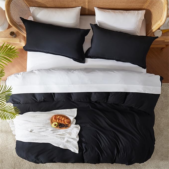 Nestl Black Duvet Cover Full Size - Image 5