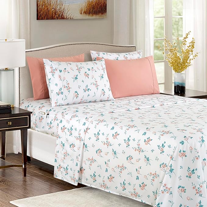 Elegant Comfort Softest and Coziest 4-Piece Sheet Set by ELEGANTCOMFORT