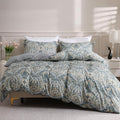 LONAVA King Paisley 3 Pcs Duvet Cover Set, Breathable Soft Microfiber Grey by LONAVA