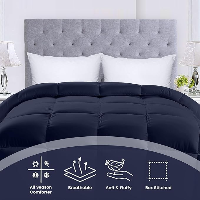 Utopia Bedding Comforters Twin Size, All Season Duvet Insert, Down Alternative - Image 3