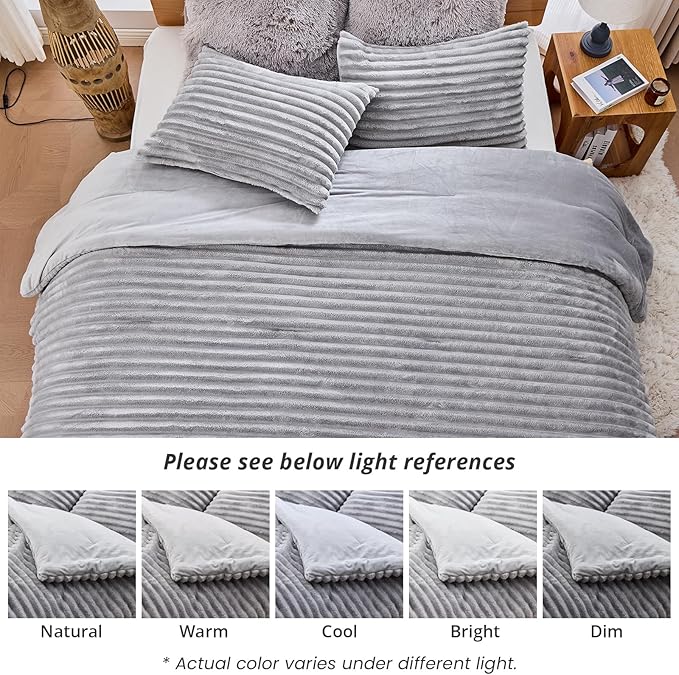 Sasttie Full Comforter Set 3 Pieces - Image 9