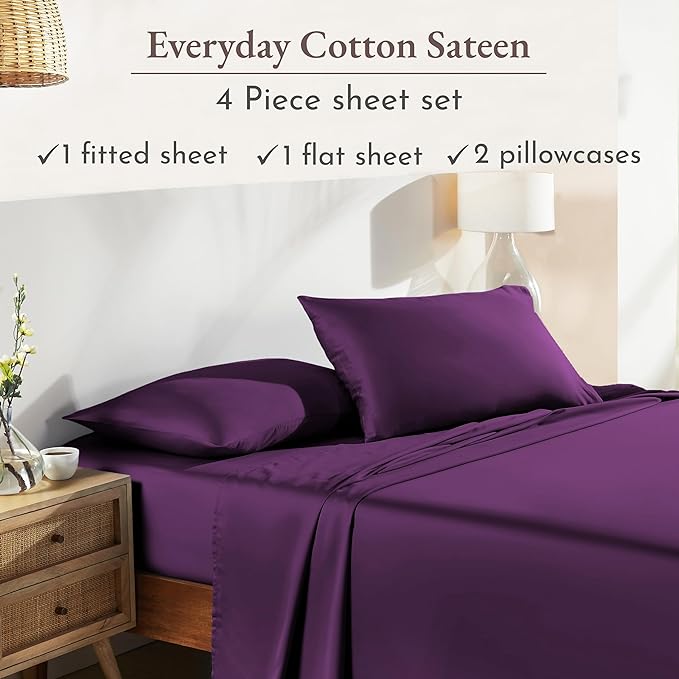 California Design Den Queen Bed Sheets Set - Image 4