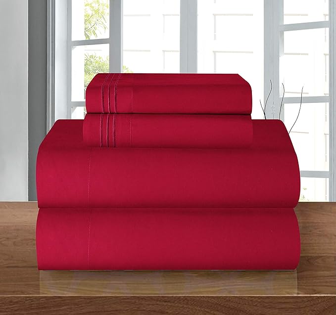 Elegant Comfort Luxury Soft 1500 Premier Egyptian 4-Piece Premium Hotel Quality - Image 2