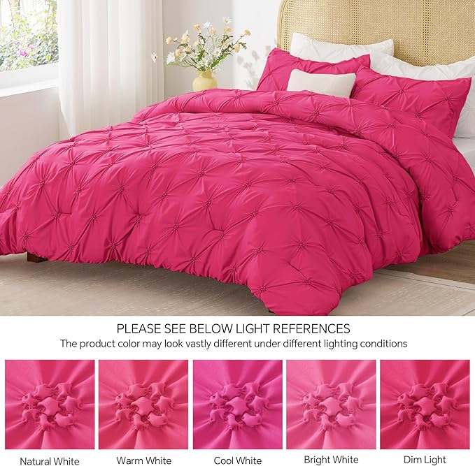 BEDELITE Hot Pink Queen Comforter Set - Image 8