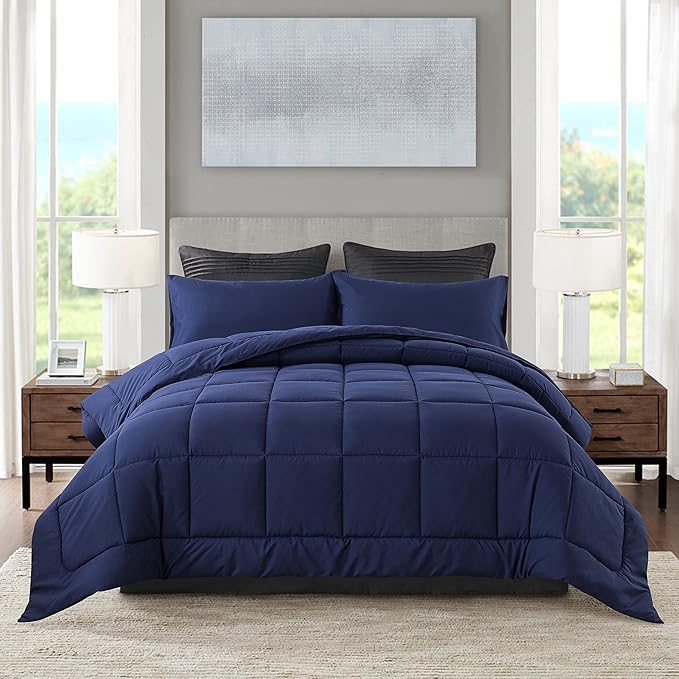 DOWNCOOL Twin Comforter Set -All Season Bedding Comforters Sets by DOWNCOOL