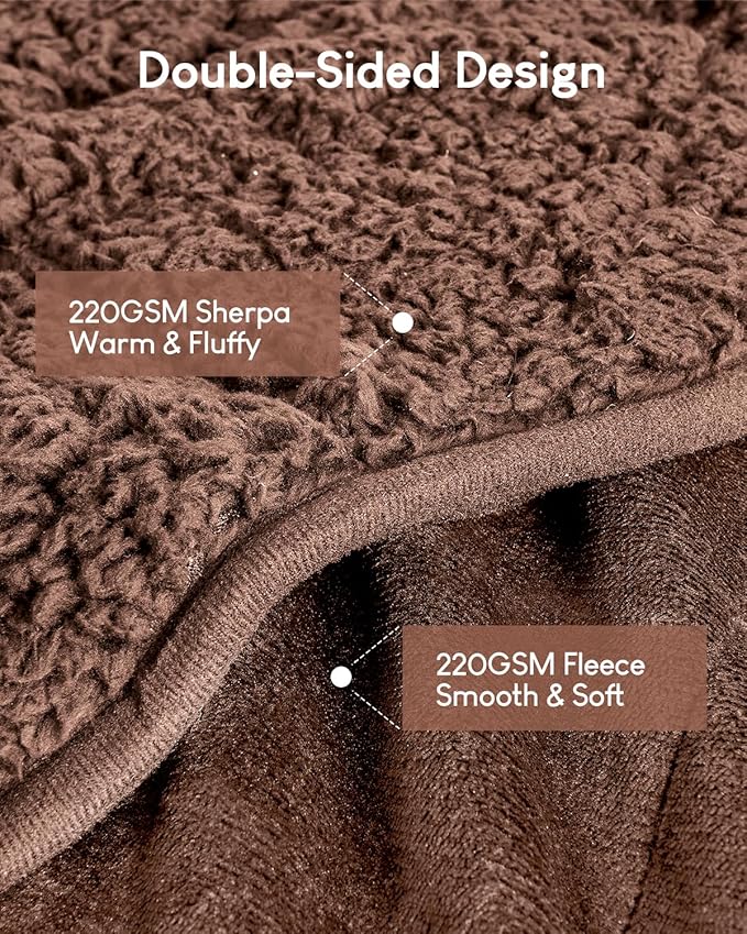 Cottonblue Weighted Blanket for Adults 20lbs Queen Size 60x80 in, Cozy Flannel - Image 3