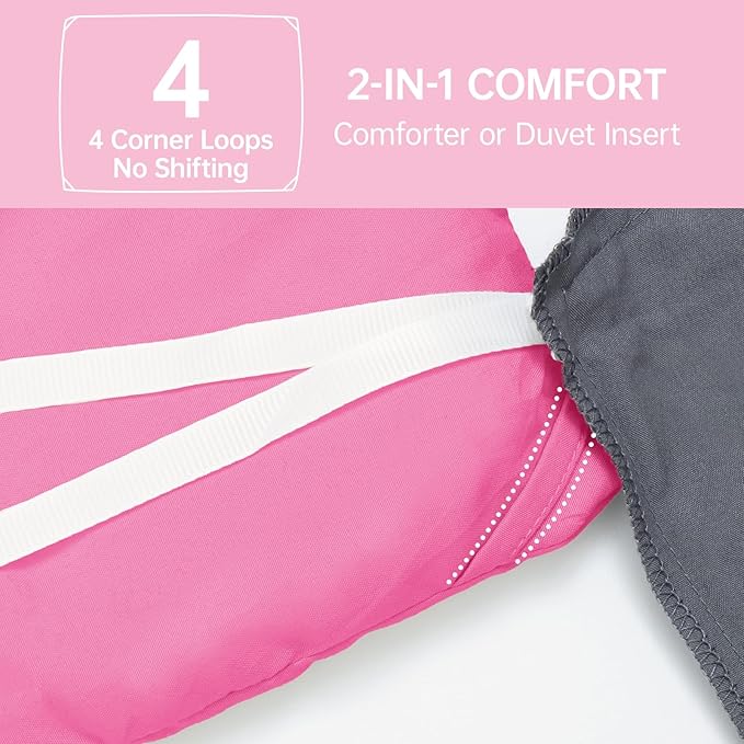MUXHOMO King Size Comforter Set, All Season Ultra Soft Down Alternative Bedding - Image 6