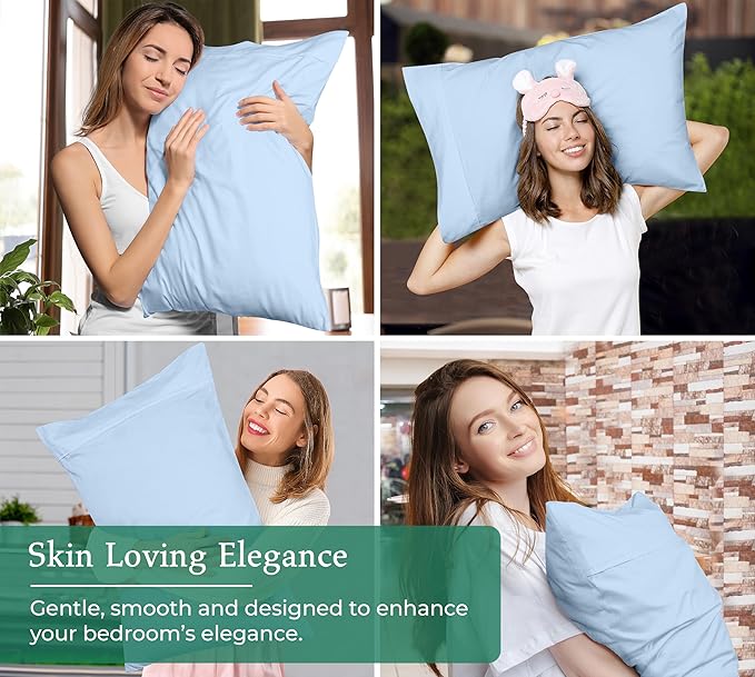 Royale Linens Standard Pillowcase Set of 2 - Image 4