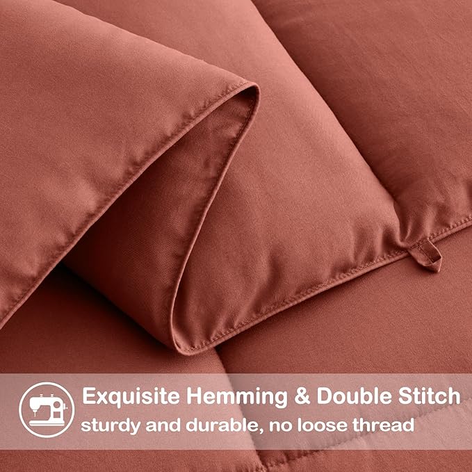 EASELAND Twin XL Down Alternative Comforter - Image 5