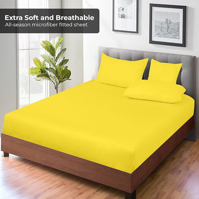 Royale Linens Fitted Sheet King - Image 4