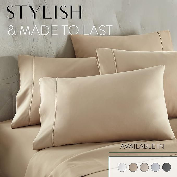 Danjor Linens Bed Sheet Set Twin XL - Image 8
