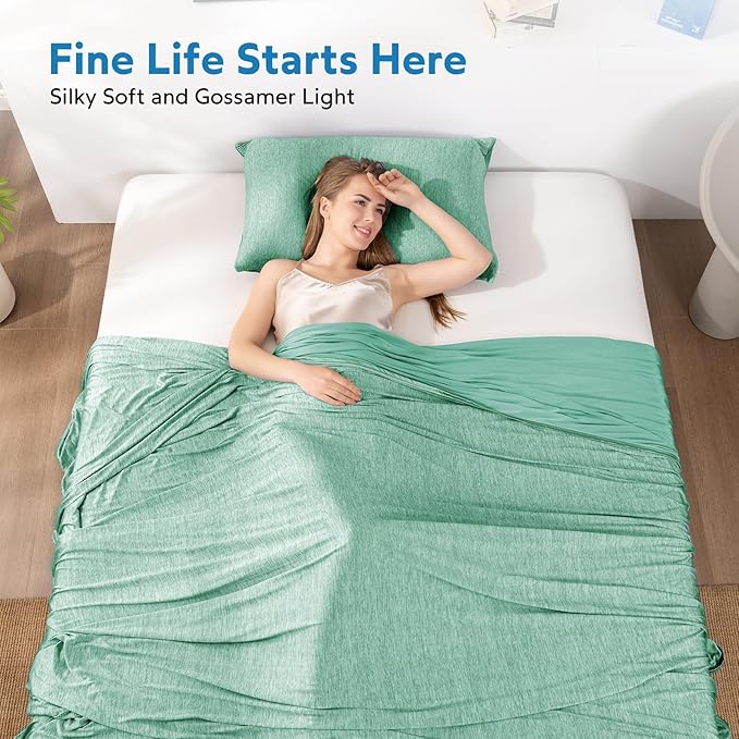 HOMFINE Cooling Blankets for Hot Sleepers - Image 4