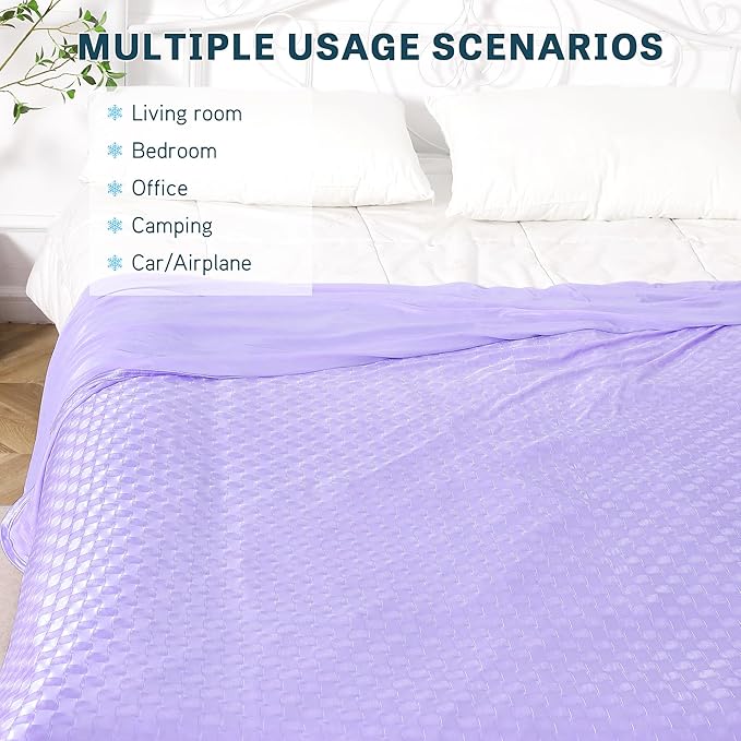 AmyHomie Cooling Blanket, Summer Blankets - Image 6
