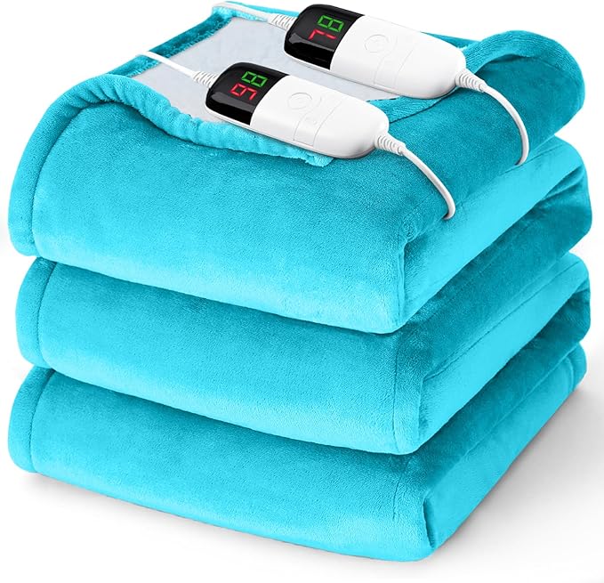 Heated Electric Blanket King Size by BOMOVA