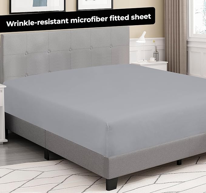 Royale Linens Fitted Sheet California King - Image 8