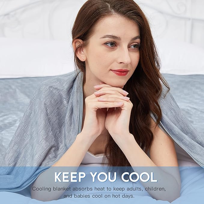 AmyHomie Cooling Blanket, Summer Blankets - Image 2