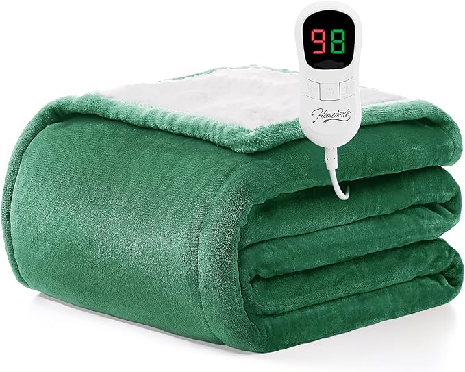 Homemate Electric Heated Blanket Full Size by Homemate