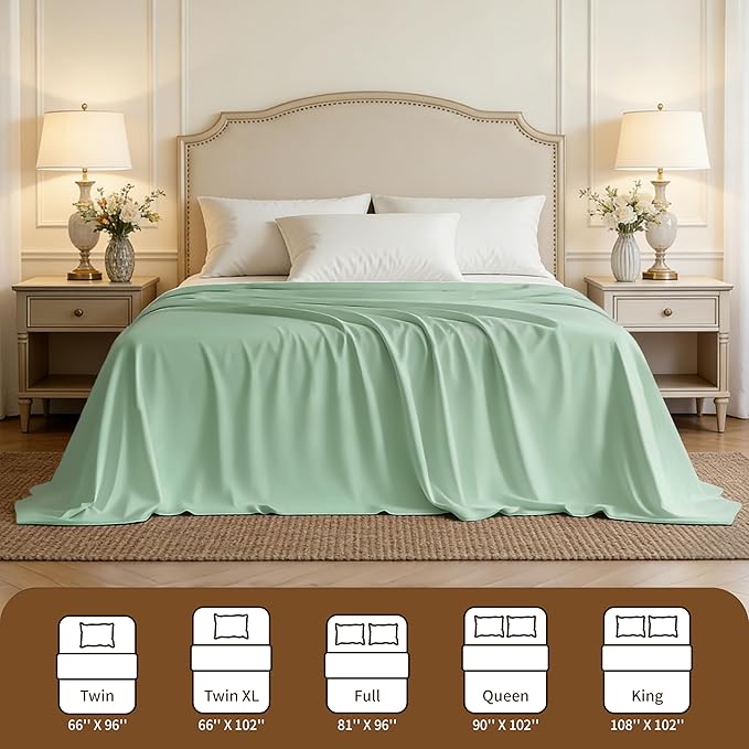 HBHLFZ Queen Flat Sheet - Image 3
