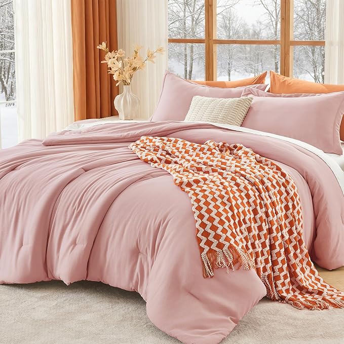 MUXHOMO Full Comforter Sets, All Season Ultra Soft Down Alternative Bedding by MUXHOMO