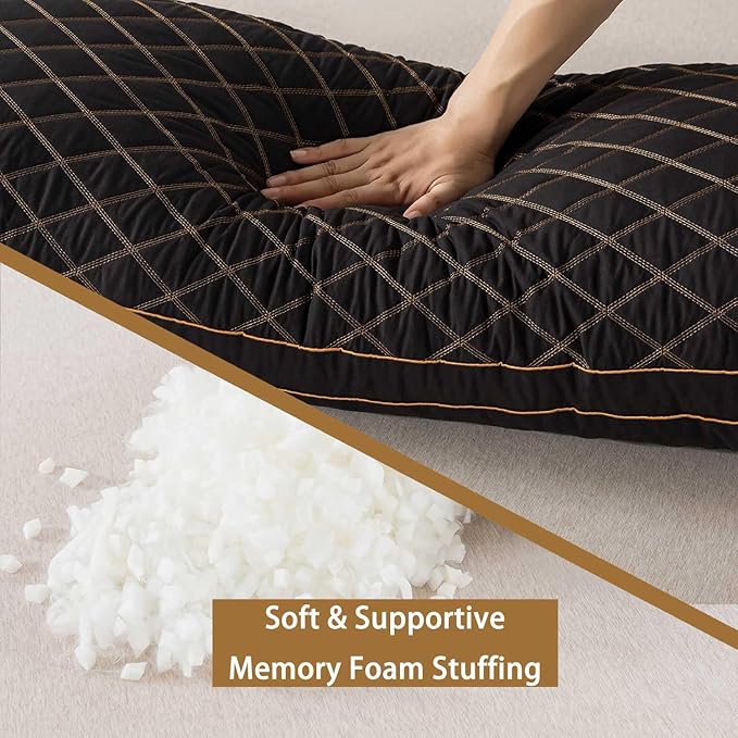 WhatsBedding Memory Foam Body Pillow - Image 4
