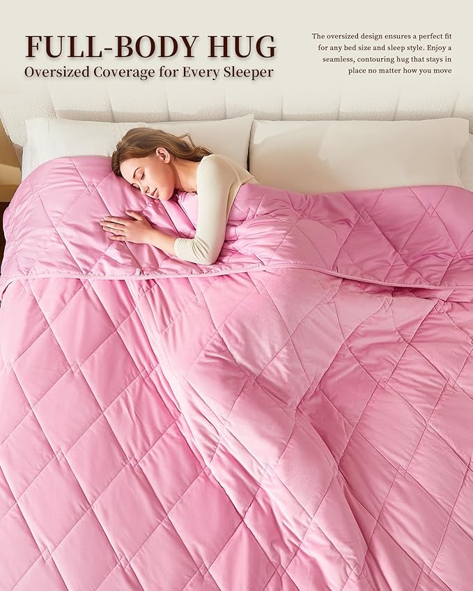 L'AGRATY Queen/King Size Weighted Blanket - Image 7