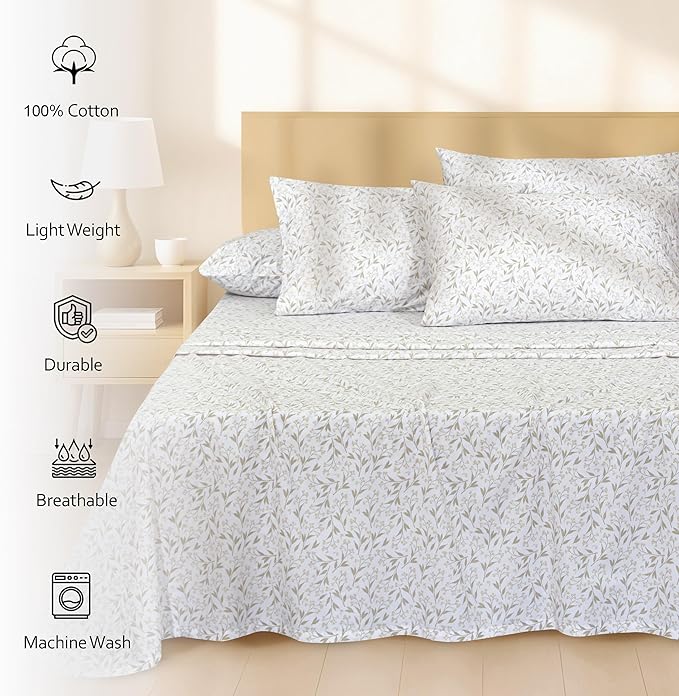 RUVANTI 4 Pcs Cotton Sheets - Image 2
